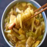 チキン カレーうどん Chicken Curry Udon(【スパイス王国インドで長年修行したシェフのこだわり料理】Himalayan Spice and Masala Mart)