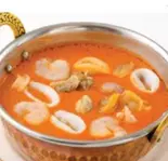 海老マサラカレー Prown Masala Curry（インド料理 ロータスビーキッチン 淡路店）
