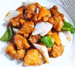 揚げ豚肉の醤油炒め【溜肉段】(中華料理 聚楽園)