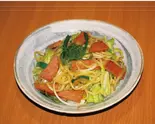沖縄ポーク塩焼きそば（濱焼魚萬 おもろまち駅前店）