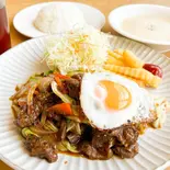 牛スジ野菜炒め（ジョイステーキ）