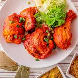 タンドリーチキン 2P tandoori chicken（マハカレー浦安）