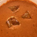 タンドリーチキンとトマトのカレーTandoori Chicken  Curry（ミライ 南インド料理）