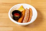 ソーセージ盛り合わせ（食楽酒場もいわ）
