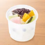あんみつ Agar Jelly w/ Sweet Bean Paste（華屋与兵衛 市川菅野店）