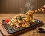 特製チャンポン焼きそば（粉もの元次）