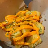 ほくほくポテトフライONチェダーチーズ（カフェセクレト）