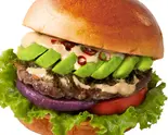 アボカド海苔ワサビバーガー（ヴィレッジヴァンガードダイナーイオンレイクタウン店）