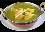 ほうれん草チキン Saag Chicken(Asian Dining & Bar NIRVANA)