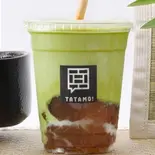 黒糖わらび餅特選抹茶ラテ Warabi-mochi Organic Matcha Latte In Shizuoka（オーガニック日本茶と畳カフェTEA TATAMO！練馬高松店）