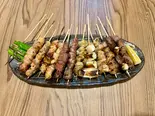 ねぎま串 2本(海鮮丼、焼き鳥、唐揚げ専門店 大越)