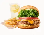 [セット]黒毛和牛チーズバーガー（フレッシュネスバーガー トレアージュ白旗店）