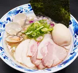 貝出汁 淡麗らぁ麺(塩)   全部のせ（貝出汁 らぁ麺 海美風）