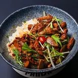 砂肝かけご飯（パンダ家）