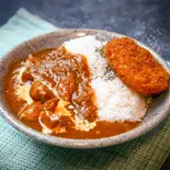 13種類のスパイカレー【コロッケカレー】（バンバン番長）