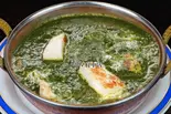 サグパニールカレー Spinach Paneer Curry（Asaian Dining Dalima）