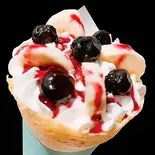 ブルーベリーバナナ生クリーム（クレープハウスTUKURU 一ツ橋店）