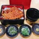 特選上鰻の上ひつまぶし 【出汁・鰻のタレ・わさび・あられ・ねぎ・のり】(【うなぎ処】鰻のはし元 清水店)