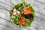 【低糖質】ボイルドサラダボウル 【Low-Carb】Boiled Salad Bowl（チョップドサラダ専門店 フィットグリーン 新宿 Chopped Salad FitGreen Shinjuku）