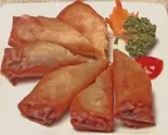 春巻2本(萬福菜館)