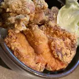 特大唐揚げ丼(唐揚げ2つ)（炭火焼鳥 炭火屋一）