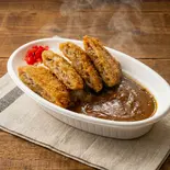 メンチカツカレー（レストラン ピア）