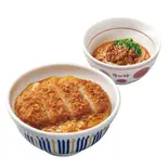 カツ丼 冷やし担々うどんセット Dandan Spicy Udon Combo（なか卯 阪急桂駅東口店）