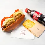 トマトレタスバーガー セット（今屋のハンバーガー 六本松店）