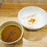 魚介豚骨チキンカレー(フライドオニオン、しっとり国産鶏胸肉1枚)（ラーメン屋が本気でカレー作ってみた。）