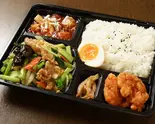 とくとく弁当A-6 豚肉、木クラゲと玉子炒め（山東菜館）