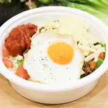 目玉焼きタコライス fry egg taco rice（タコライスショップDeep）