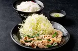 塩すたみな焼き定食（伝説のすた丼屋 西宮店）