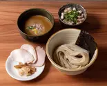 つけ麺+ネギ肉飯セット(麺屋周郷 別邸 雅)