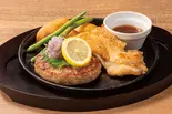 【C4】しそおろしハンバーグ&ハーフチキングリル(デニーズ 新所沢店)
