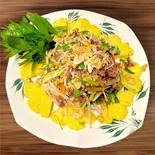 ヤギ肉のレモンたたき(BAMBOO RESTAURANT)