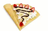 いちごバナナチョコ（クレープDombrako）