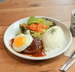 ハンバーグランチ（STADIUM CAFE）