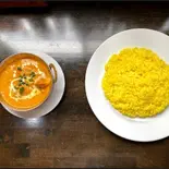 チキンドピャザセット（アジアンダイニング・ネパールインドレストランKAMANA）