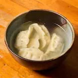 水餃子《特製つけだれ付き》（麺屋参壱）