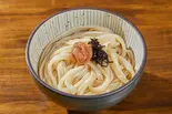 【人気No.3】梅しそ生醤油うどん(冷)（讃岐うどん 麺㐂やしま）
