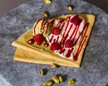 ピスタチオラズベリー(Creperie ユニーぷ)