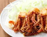 イカのゲソ揚げ（満洲園 餃子酒場）