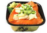 サーモン縁側丼（丼丸 横浜関内店）