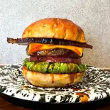 BBQベーコンチーズバーガー（BURGER CAMPBOYA）