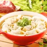 香菜猪肉馄饨(パクチーと豚肉ワンタン)10個（ワンタンの味）