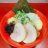 赤家のまぜそば（横浜家系ラーメン赤家田無店）