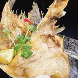カンパチカマ塩焼き（星野酒場）