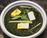 ほうれん草パニール Saag Paneer（コルカタビリヤニ）