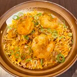 エビビリヤニ Prawn biryani（INDIAN NEPALI RESTAURANT SUBHA LAKSHMII〜インド・ネパール料理 スバラクシュミー）