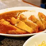 手作りカツカレーライス（喫茶 たんぽぽ）